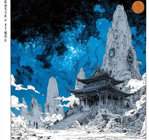 北境食堂漫画封面，奇幻美食题材